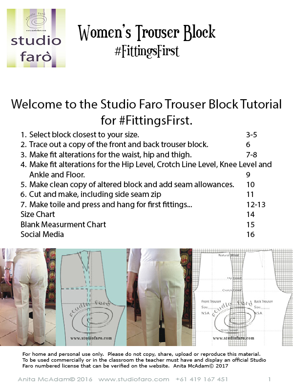 Studio Faro  Taking Body Measurements